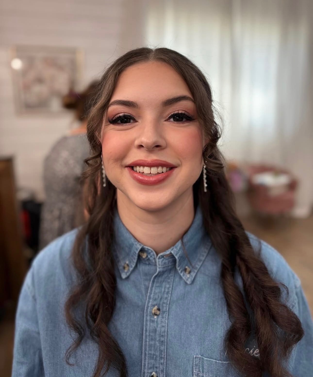 Bridal client after makeup 3 by Stephanie