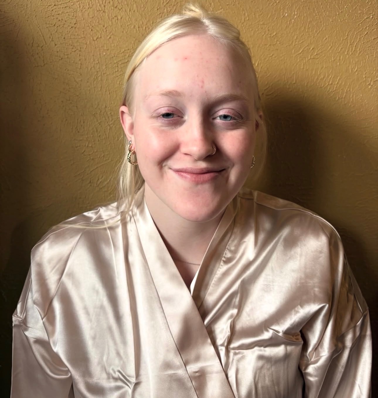 Bridal client before makeup 5
